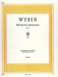 Carl Maria von Weber: Momento capriccioso op. 12 (Piano) afbeelding 2