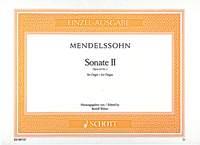 Mendelssohn Bartholdy: Sonate II op. 65/2 (Orgel)