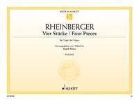 Rheinberger: Vier Stücke (Orgel) afbeelding 2