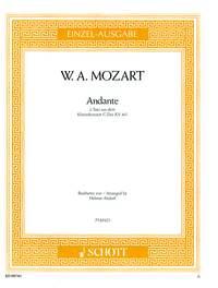 Wolfgang Amadeus Mozart: Andante (Piano)