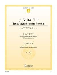 Johann Sebastian Bach: Jesus bleibet meine Freude / Werde munter, mein Gemüte (Piano) afbeelding 2