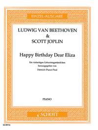Ludwig van Beethoven: Happy Birthday Dear Eliza (Piano)