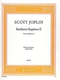 Scott Joplin: Berühmte Ragtimes Band 2 (Piano)