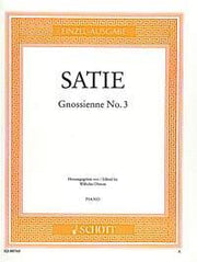 Erik Satie: Gnossienne No. 3 (Piano)