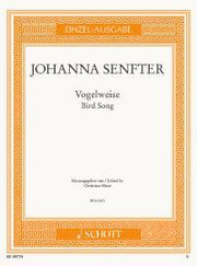 Johanna Senfter: Vogelweise g-Moll g-Moll o. op. (Piano)