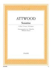 Thomas Attwood: Sonatine G-Dur G-Dur (Piano)