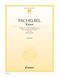 Johann Pachelbel: Kanon (Piano)