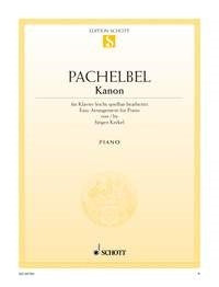 Johann Pachelbel: Kanon (Piano) afbeelding 2