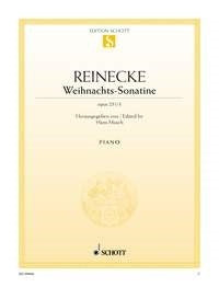 Carl Reinecke: Weihnachts-Sonatine op. 251/3 (Piano) afbeelding 2