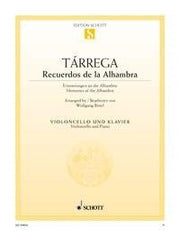 Francisco Tárrega: Recuerdos de la Alhambra (Cello, Piano)