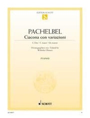 Johann Pachelbel: Ciacona con variazioni C-Dur C-Dur (Piano)