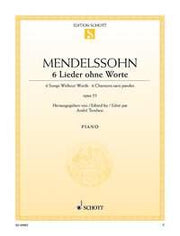 Felix Mendelssohn Bartholdy: 6 Lieder ohne Worte op. 53 (Piano)