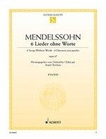 Felix Mendelssohn Bartholdy: 6 Lieder ohne Worte op. 67 (Piano) afbeelding 2