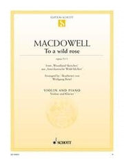MacDowell: To a wild rose op. 51/1 (Viool, Piano)