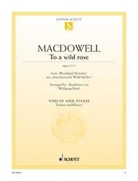 MacDowell: To a wild rose op. 51/1 (Viool, Piano)