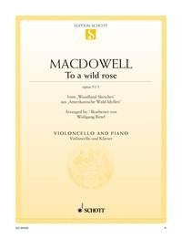Edward MacDowell: To a wild rose op. 51/1 (Cello, Piano)