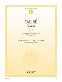Gabriel Fauré: Pavane op. 50 (Cello, Piano)