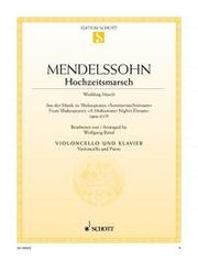 Felix Mendelssohn Bartholdy: Hochzeitsmarsch op. 61/9 (Cello, Piano)