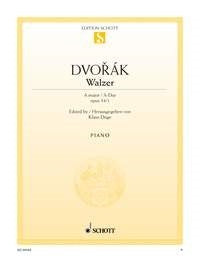 Antonín Dvořák: Walzer A-Dur A-Dur op. 54/1 (Piano) afbeelding 2