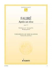 Gabriel Fauré: Après un rêve op. 7/1 (Cello, Piano)