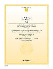 Johann Sebastian Bach: Air (Cello, Piano)