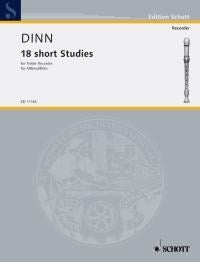 Dinn: 18 short Studies (Altblokfluit)