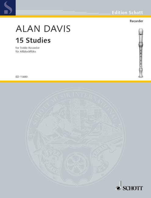 Davis: 15 Studies (Altblokfluit)