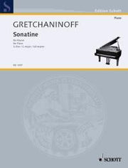 Alexander T. Gretchaninov: Sonatine G-Dur op. 110 (Piano)