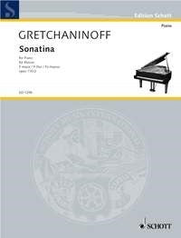 Alexander T. Gretchaninov: Sonatine F-Dur op. 110 (Piano) afbeelding 2