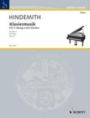 Paul Hindemith: Klaviermusik op. 37 (Piano)