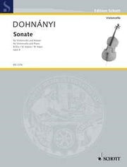 Ernst von Dohnanyi: Sonate B-Dur B-Dur op. 8 (Cello, Piano)