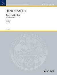 Paul Hindemith: Tanzstücke op. 19 (Piano)