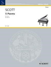 Cyril Scott: 5 Poems (Piano)