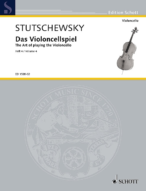 Joachim Stutschewsky: Das Violoncellspiel Band 4 (Cello)