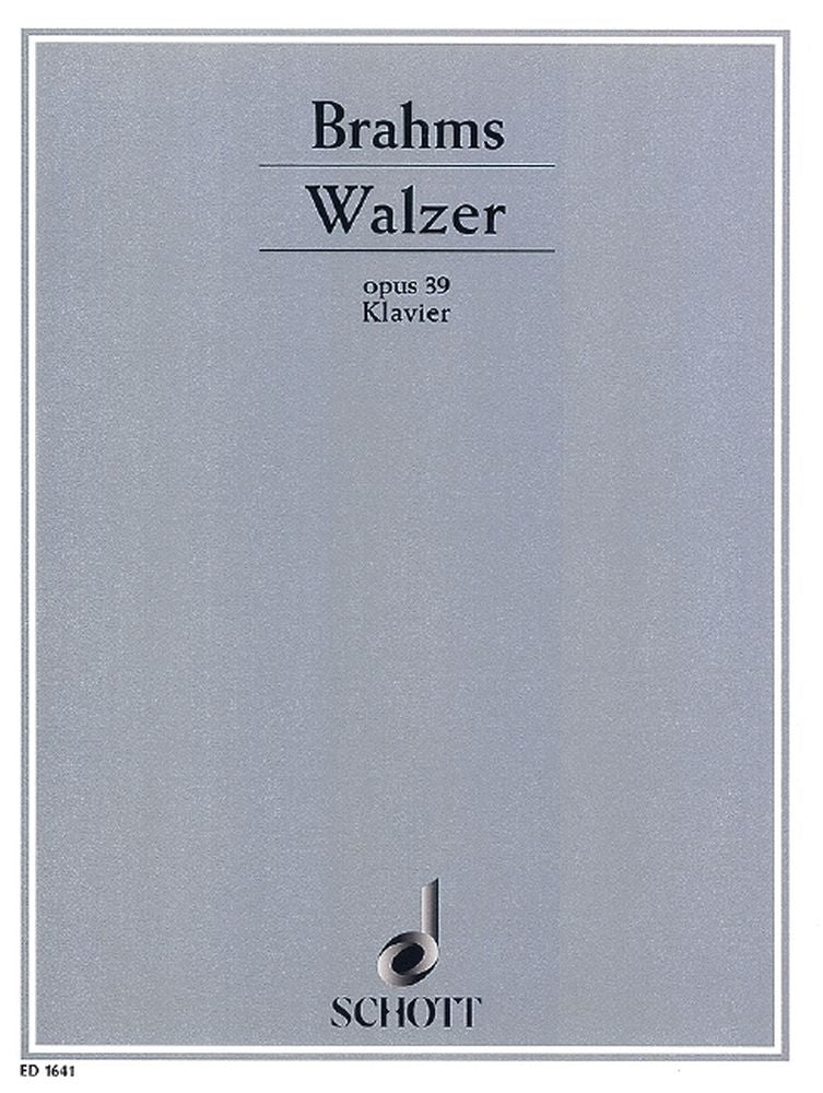 Johannes Brahms: Walzer op. 39 (Piano)