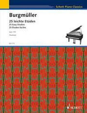 Friedrich Burgmüller: 25 leichte Etüden op. 100 (Piano)