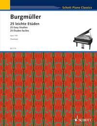 Friedrich Burgmüller: 25 leichte Etüden op. 100 (Piano)