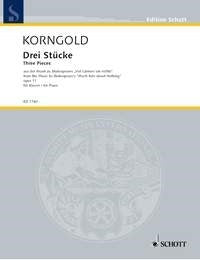 Erich Wolfgang Korngold: Drei Stücke op. 11 (Piano) afbeelding 2