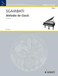 Giovanni Sgambati: Mélodie de Gluck (Piano)
