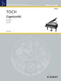 Ernst Toch: Capriccetti op. 36 (Piano)