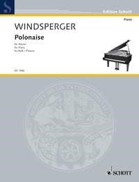 Lothar Windsperger: Polonaise fis-Moll fis-Moll (Piano)