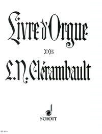Clérambault: Livre d' Orgue (Orgel) afbeelding 2