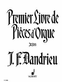 Dandrieu: Premier Livre de Pièces d'Orgue (Orgel) afbeelding 2