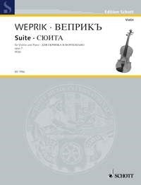 Weprik: Suite op. 7 (Viool, Piano)