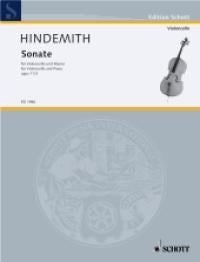 Paul Hindemith: Sonate op. 11/3 (Cello, Piano)