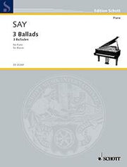Fazil Say: 3 Balladen op. 12 (Piano)