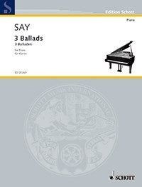 Fazil Say: 3 Balladen op. 12 (Piano) afbeelding 2