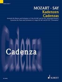 Wolfgang Amadeus Mozart_Fazil Say: Kadenzen Band 8 (Piano)