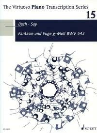 Fazil Say: Fantasie und Fuge g-Moll g-Moll op. 24 Band 15 (Piano) afbeelding 2