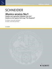 Enjott Schneider: Musica arcaica No. 1 (Pianotrio)